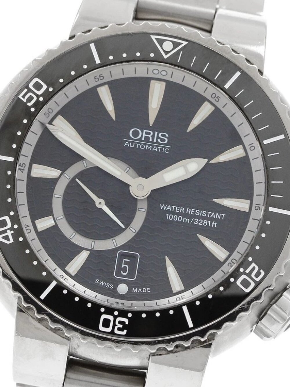 ORIS Divers 7638-74 Date black Dial Automatic Men's Watch_931954